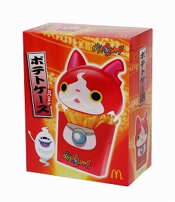 画像ギャラリー No.008のサムネイル画像 / マクドナルド,「妖怪ウォッチ」デザインのポテトケースを8月7日より販売