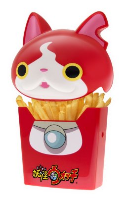 画像ギャラリー No.012のサムネイル画像 / マクドナルド,「妖怪ウォッチ」デザインのポテトケースを8月7日より販売