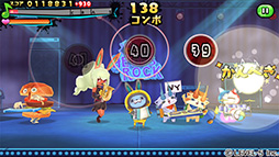 画像ギャラリー No.005のサムネイル画像 / スマホ向け新作アプリ「妖怪ウォッチ ゲラポリズム」が配信開始。「ゲラゲラポーのうた」など,おなじみの楽曲で音ゲーを楽しめる