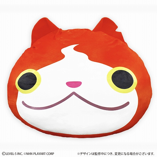 画像ギャラリー No.002のサムネイル画像 / 「妖怪ウォッチ ぷにぷに」より全長約1mのジバニャン,コマさんのBIGぬいぐるみ登場。それぞれ限定50個,税込価格は3万3000円