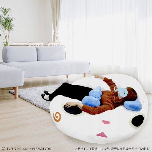 画像ギャラリー No.008のサムネイル画像 / 「妖怪ウォッチ ぷにぷに」より全長約1mのジバニャン,コマさんのBIGぬいぐるみ登場。それぞれ限定50個,税込価格は3万3000円