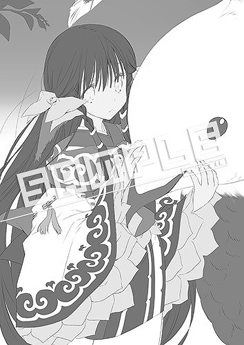 画像ギャラリー No.003のサムネイル画像 / 「うたわれるもの 偽りの仮面」,店舗別特典イラストの線画やラフが公開