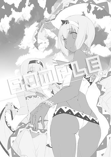 画像ギャラリー No.004のサムネイル画像 / 「うたわれるもの 偽りの仮面」,店舗別特典イラストの線画やラフが公開