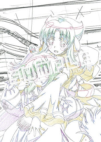 画像ギャラリー No.007のサムネイル画像 / 「うたわれるもの 偽りの仮面」,店舗別特典イラストの線画やラフが公開