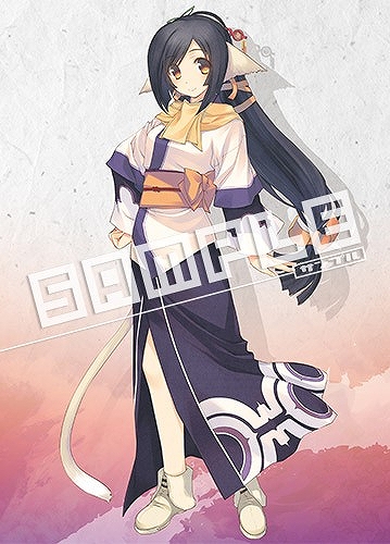 画像ギャラリー No.014のサムネイル画像 / 「うたわれるもの 偽りの仮面」,店舗別特典イラストの線画やラフが公開