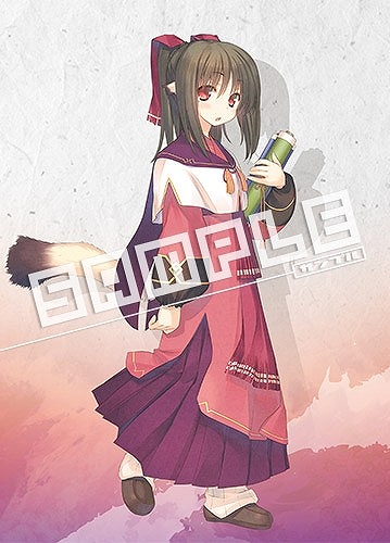 画像ギャラリー No.016のサムネイル画像 / 「うたわれるもの 偽りの仮面」,店舗別特典イラストの線画やラフが公開