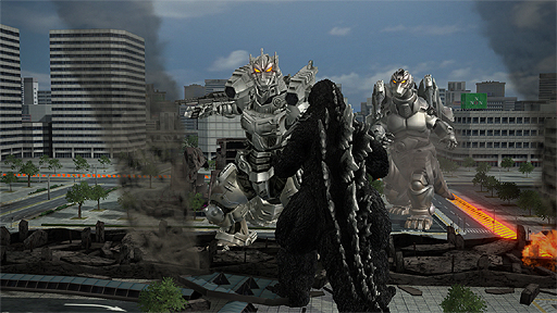 画像ギャラリー No.004のサムネイル画像 / 新怪獣「スペースゴジラ」のバトルシーンもあり。PS4「ゴジラ-GODZILLA-VS」のティザーPVが公開