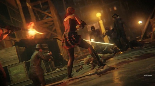 画像ギャラリー No.005のサムネイル画像 / 「Call of Duty: Black Ops III」にゾンビモード「Shadows of Evil」の実装が発表。1940年代風の世界で，悪いヤツらに降りかかった奇怪な事件