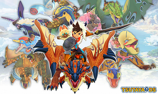 画像ギャラリー No.010のサムネイル画像 / 「MH ストーリーズ Ver.1.2 更新版」の発売を記念して「TSUTAYAでDS」キャンペーンが復刻開催。10月31日まで
