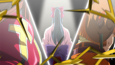 画像ギャラリー No.038のサムネイル画像 / 「プロジェクト クロスゾーン2：ブレイブニューワールド」，せがた三四郎などのキャラクター情報と，オープニングの楽曲/アニメ情報が公開