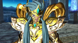 画像ギャラリー No.001のサムネイル画像 / 「聖闘士星矢 ソルジャーズ・ソウル」,黄金聖闘士のカミュと白鳥星座の氷河の戦いを収めたプレイ動画が公開
