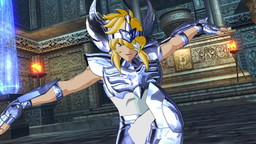 画像ギャラリー No.004のサムネイル画像 / 「聖闘士星矢 ソルジャーズ・ソウル」,黄金聖闘士のカミュと白鳥星座の氷河の戦いを収めたプレイ動画が公開
