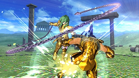 画像ギャラリー No.043のサムネイル画像 / 「聖闘士星矢 ソルジャーズ・ソウル」，“神聖衣”装着の黄金聖闘士で戦う「バトル・オブ・ゴールド」などのモードや，キャラクター情報が公開