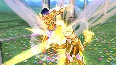 画像ギャラリー No.046のサムネイル画像 / 「聖闘士星矢 ソルジャーズ・ソウル」，“神聖衣”装着の黄金聖闘士で戦う「バトル・オブ・ゴールド」などのモードや，キャラクター情報が公開