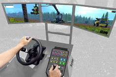 画像ギャラリー No.005のサムネイル画像 / ［E3 2015］農作業シム「Farming Simulator 15」のクリエイターに独占インタビュー。今度は農耕機械を操縦する専用コントローラでプレイできる