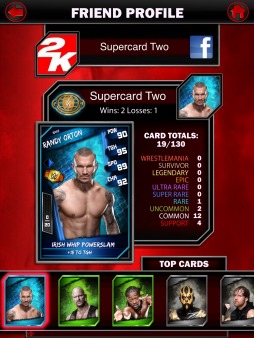 画像ギャラリー No.001のサムネイル画像 / 「WWE SuperCard」アップデートを実施。レッスルマニア融合機能を追加