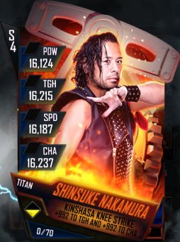 画像ギャラリー No.002のサムネイル画像 / 「WWE SuperCard」で中邑真輔選手の限定イベントカードが手に入る「フュージョン・フューリー」開催