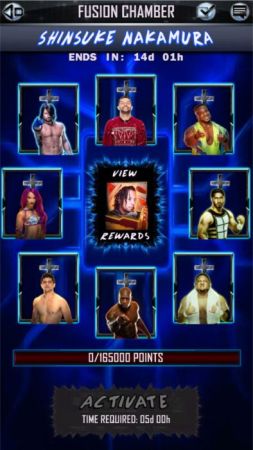 画像ギャラリー No.003のサムネイル画像 / 「WWE SuperCard」で中邑真輔選手の限定イベントカードが手に入る「フュージョン・フューリー」開催