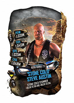 画像ギャラリー No.002のサムネイル画像 / 「WWE SuperCard」,“ストーン・コールド”スティーブ・オースチンのデビュー25周年を祝う新コンテンツが本日配信