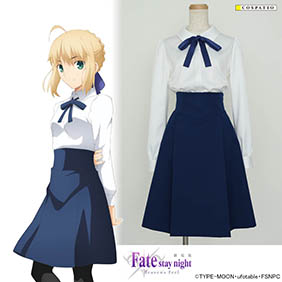 画像ギャラリー No.001のサムネイル画像 / 劇場版「Fate/stay night [Heaven’s Feel]」よりセイバー私服がサイズをリニューアルし登場