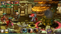 画像ギャラリー No.012のサムネイル画像 / スマホ向けオンラインRPG「ドラゴンスラッシュ」の正式サービスが開始。最大4人が協力してレア装備ドロップを狙えるマルチプレイ機能も搭載