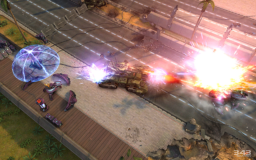 画像ギャラリー No.009のサムネイル画像 / 「Halo」スピンオフ作品「Halo: Spartan Strike」のPC/iOS向け配信がスタート。前作“Spartan Assault”のiOS版配信も