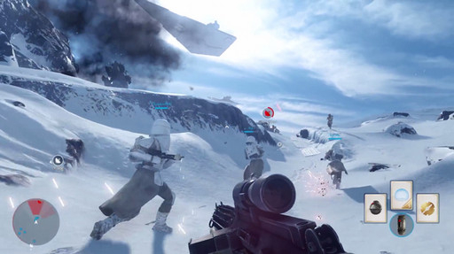 画像ギャラリー No.004のサムネイル画像 / ［E3 2015］「Star Wars: バトルフロント」の20対20対戦とスプリットスクリーンでのCo-opサバイバルを体験。プロデューサーにもインタビュー