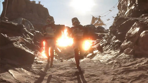 画像ギャラリー No.005のサムネイル画像 / ［E3 2015］「Star Wars: バトルフロント」の20対20対戦とスプリットスクリーンでのCo-opサバイバルを体験。プロデューサーにもインタビュー