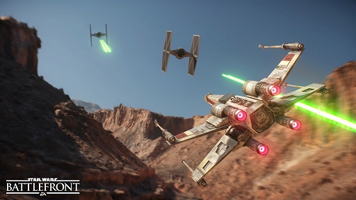 画像ギャラリー No.008のサムネイル画像 / ［gamescom］「Star Wars バトルフロント」のシニアプロデューサーにインタビュー。ゲームの「映画らしくない」部分で魅せるファンタジーとは