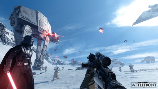画像ギャラリー No.002のサムネイル画像 / 「Star Wars バトルフロント」のβテストが2015年10月前半に実施。40人対戦可能な「ウォーカー・アサルト」や初公開の「ドロップ・ゾーン」などを実装