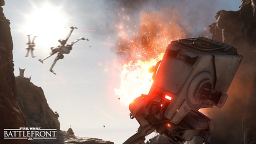 画像ギャラリー No.006のサムネイル画像 / ［TGS 2015］「Star Wars バトルフロント」シニアプロデューサーに聞く，あらゆるプレイヤーが“ヒーロー”になれるシステムとは