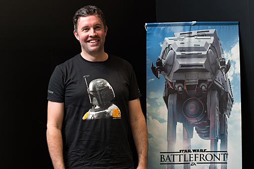 画像ギャラリー No.007のサムネイル画像 / ［TGS 2015］「Star Wars バトルフロント」シニアプロデューサーに聞く，あらゆるプレイヤーが“ヒーロー”になれるシステムとは