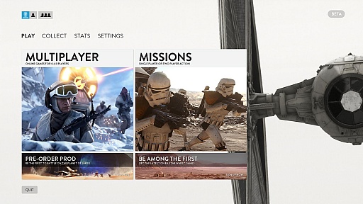 画像ギャラリー No.002のサムネイル画像 / いよいよ10月8日からβテストがスタートする「Star Wars バトルフロント」を，ちょっとだけ早くプレイした