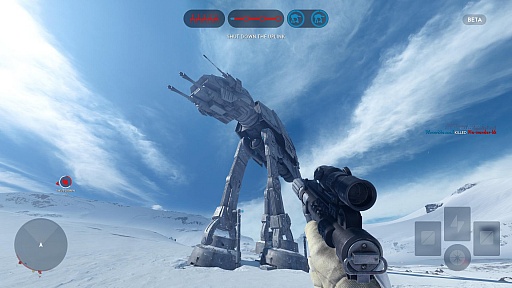 画像ギャラリー No.001のサムネイル画像 / 「Star Wars バトルフロント」のβテストがスタート。大迫力のAT-ATが登場する「ウォーカー・アサルト」の模様をレポート