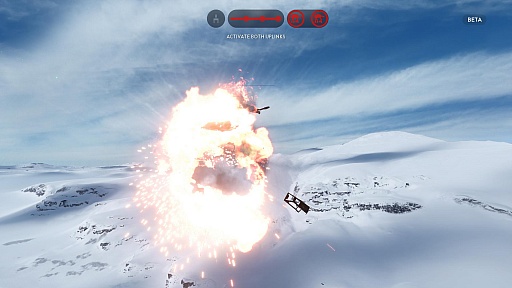 画像ギャラリー No.009のサムネイル画像 / 「Star Wars バトルフロント」のβテストがスタート。大迫力のAT-ATが登場する「ウォーカー・アサルト」の模様をレポート