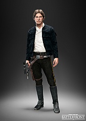 画像ギャラリー No.003のサムネイル画像 / 「Star Wars: バトルフロント」には,レイアとハン・ソロ,そしてパルパティーンもプレイアブルキャラクターとして登場