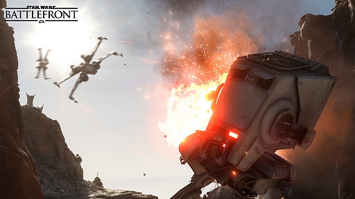 画像ギャラリー No.002のサムネイル画像 / 「Star Wars バトルフロント」が本日,日本でリリース。「スター・ウォーズ」の世界に身を投じるときがついにきた