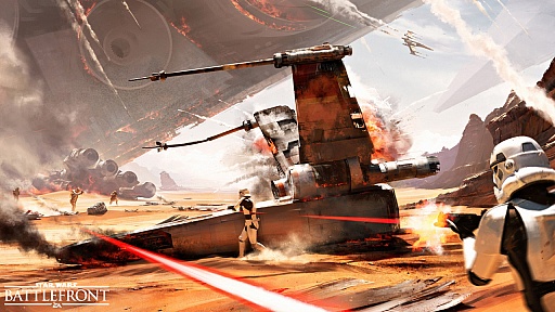 画像ギャラリー No.004のサムネイル画像 / 「Star Wars バトルフロント」で無料配布予定のDLC「バトルオブジャクー」には,新たなゲームモード“ターニング・ポイント“が登場