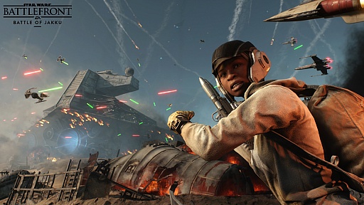 画像ギャラリー No.005のサムネイル画像 / 「Star Wars バトルフロント」で無料配布予定のDLC「バトルオブジャクー」には,新たなゲームモード“ターニング・ポイント“が登場