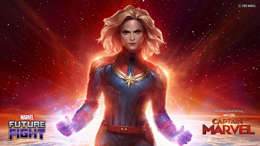 画像ギャラリー No.001のサムネイル画像 / 「マーベル・フューチャーファイト」，映画「キャプテン・マーベル」のヒーロー達が登場