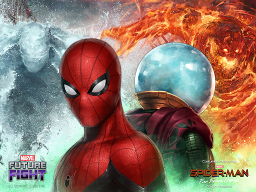 画像ギャラリー No.001のサムネイル画像 / 「マーベル・フューチャーファイト」，映画「スパイダーマン：ファー・フロム・ホーム」がテーマの大型アップデートを実施