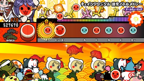 画像ギャラリー No.014のサムネイル画像 / 「太鼓の達人 Vバージョン」，投票企画「ビタッとソングキャンペーン！」の結果が発表に。「チェインクロニクルV」とのコラボも決定