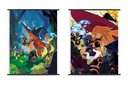 画像ギャラリー No.001のサムネイル画像 / 「魔女と百騎兵 Revival」パッケージイラストのタペストリーが2種類発売
