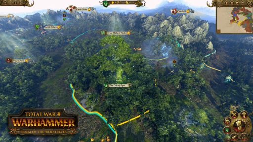 画像ギャラリー No.002のサムネイル画像 / 「Total War: Warhammer」の最新DLC「Realm of the Wood Elves」が,2016年12月8日に発売。ウッドエルフがプレイアブル勢力として登場