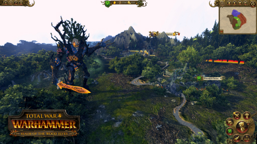 画像ギャラリー No.003のサムネイル画像 / 「Total War: Warhammer」の最新DLC「Realm of the Wood Elves」が,2016年12月8日に発売。ウッドエルフがプレイアブル勢力として登場