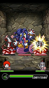 画像ギャラリー No.031のサムネイル画像 / スマホ向けダンジョンRPG「LINE タワーライジング」のインプレッションをお届け。数分でレベル100に到達するスピーディな展開が特徴