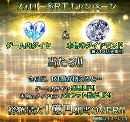画像ギャラリー No.004のサムネイル画像 / 「ピルグリムサーガ」本物のダイヤが当たる!? Twitterキャンペーンを開催