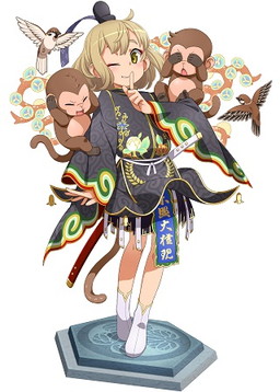 画像ギャラリー No.003のサムネイル画像 / 「ゆるかみ!」,熊本出身の阿蘇もえかなどキャラクター5体を新たに公開