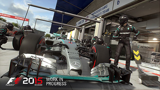 画像ギャラリー No.003のサムネイル画像 / 最新世代機向けエンジンで登場する「F1 2015」の詳細情報が公開。ボーナスコンテンツとして2014年シーズンの全データをリマスターして収録