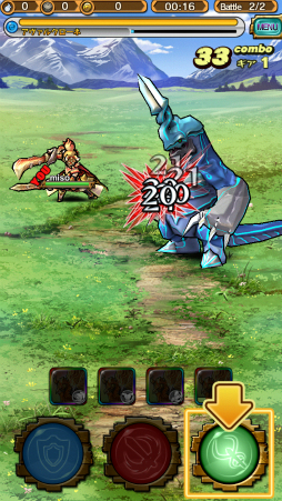 画像ギャラリー No.010のサムネイル画像 / スマホで手軽にハンティングできる「モンスターギア」プレイレポート。アクション性が高いRPG風バトルと，最大4人による協力プレイが特徴